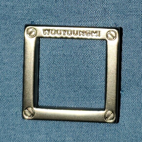 WOOYOUNGMI Blue Button Up Shirt - Picture 5 of 5